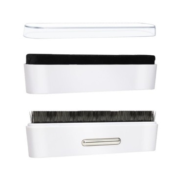 Антистатическая кисть для граммофонных пластинок 2в1.