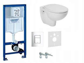STELAŻ PODTYNKOWY GROHE FRESH+ misa rimless