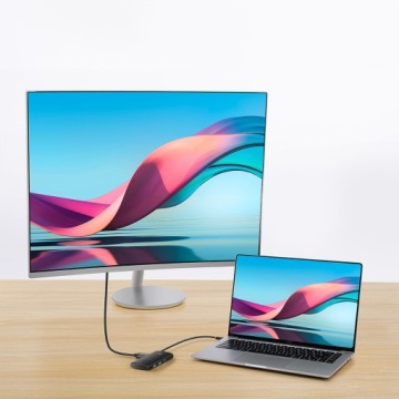 Адаптер BASEUS HUB 6in1 Type C — HDMI 2x USB 3.0 Type C Адаптер SD/TF