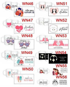 Kubek na walentynki Magiczny z nadrukiem foto prezent dla zakochanych