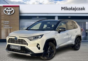 Toyota RAV4 V SUV 2.5 Hybrid Dynamic Force 222KM 2019 Toyota RAV4 Selection 4x4 I Vat23 ASO Toyota Mikolajczak Leszno 2.5