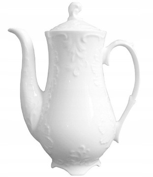 0001 SERWIS KAWOWY 6/21 ROCOCO ĆMIELÓW PORCELANA