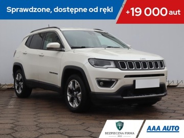 Jeep Compass II SUV 2.0 MJD 140KM 2017 Jeep Compass 2.0 MultiJet, Salon Polska