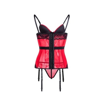 Women Sexy Lingerie Corsets Erotic Korse Transpare