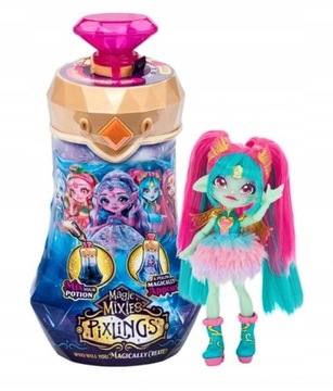 MAGIC MIXIES PIXLINGS lalka AMBER SMOK magiczna mikstura pomarańcza