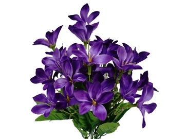 ЖАСМИН ИСКУССТВЕННЫЕ ФИОЛЕТОВЫЕ ЦВЕТЫ ГУСТОЙ БУКЕТ ВЕСЕННИХ ЦВЕТОВ