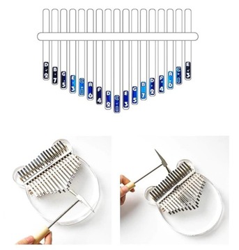 ПОРТАТИВНОЕ ПИАНО KALIMBA с 17 клавишами, РОЗЕТКА PL!!!