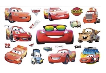 Tatuaż zmywalny naklejka Cars zygzak złomek Hudson