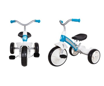 Детская трехколесная коляска Bike Ride On Qplay Elite Plus Blue