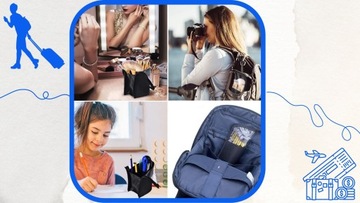 ДОРОЖНАЯ КОСМЕТИЧКА НА МОЛНИИ XL