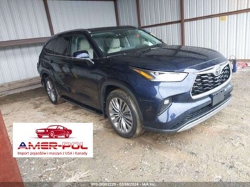 Toyota Highlander III 2022 Toyota Highlander 2022r., 4x4, 3.5L