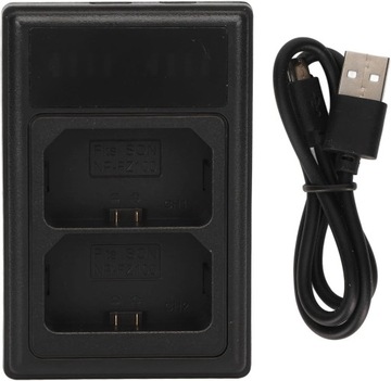 Двойное зарядное устройство USB, совместимое с аккумуляторами