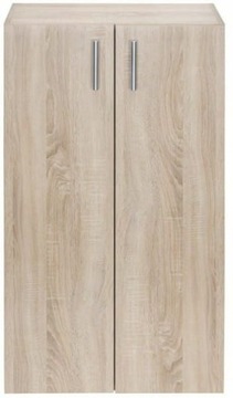ПОЛОЧНЫЙ ШКАФ 2D3P SENSO 2 ДВЕРИ 3 ПОЛКИ ДУБ СОНОМА