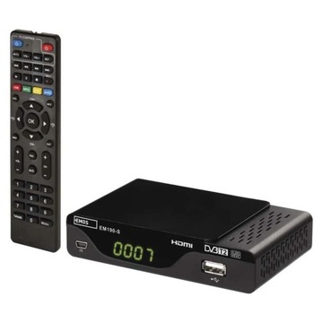 DEKODER DVB-T2 EMOS EM190-S HD