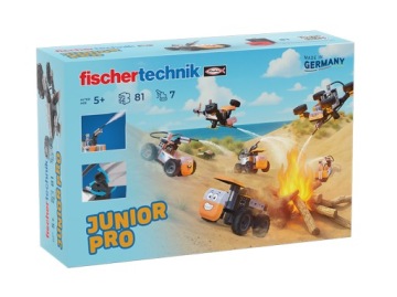 Конструктор для дітей Junior Pro fischertechnik збудуй 7 транспортних засобів (після повернення)