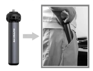 УНИВЕРСАЛЬНЫЙ БРЕНДОВЫЙ ШТАТИВ SUNNYLIFE ДЛЯ GOPRO OSMO ACTION DJI LED КАМЕРЫ 17 СМ