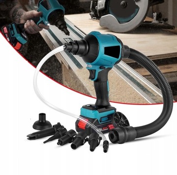 ПОРТАТИВНЫЙ НАСОС ДЛЯ МАТРАСОВ НА АККУМУЛЯТОРЕ МОЩНОСТЬ 18 В + АККУМУЛЯТОР