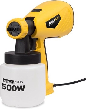 Электрический краскораспылитель PowerPlus POWX354 мощностью 500 Вт.
