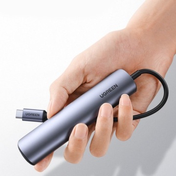 Адаптер-концентратор UGREEN, USB-C — 4x USB 3.0, HDMI