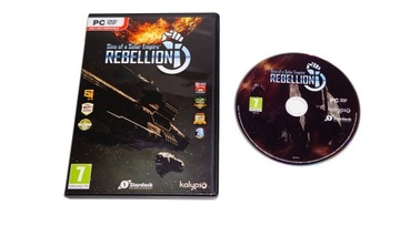 SINS OF A SOLAR EMPIRE REBELLION BOX ENG PC PUDEŁKO PO GRZE