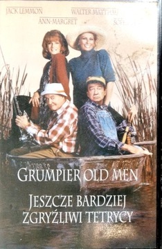 Jeszcze bardziej zgryźliwi tetrycy film kaseta wideo vhs video