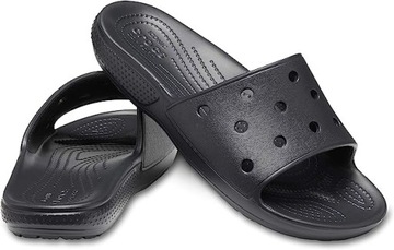 CROCS KLAPKI DAMSKIE CZARNE WSUWANE EU37-38 ŻGB