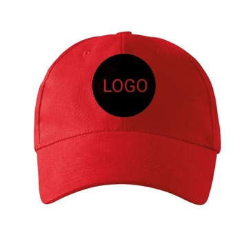 Czapka z daszkiem nadruk LOGO 22 kolory, 50 szt.