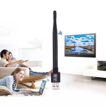 СЕТЕВАЯ КАРТА WIFI USB АДАПТЕР WI-FI + АНТЕННА PL