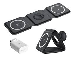 MAGSAFE ИНДУКТИВНОЕ ЗАРЯДНОЕ УСТРОЙСТВО ДЛЯ IPHONE APPLE WATCH UNIVERSAL НАБОР 3-в-1