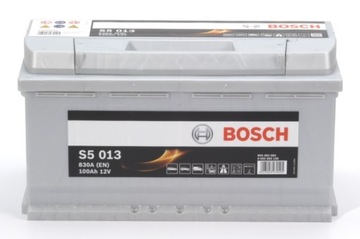 Akumulator BOSCH S5 100Ah S5013 95Ah 92Ah 90Ah