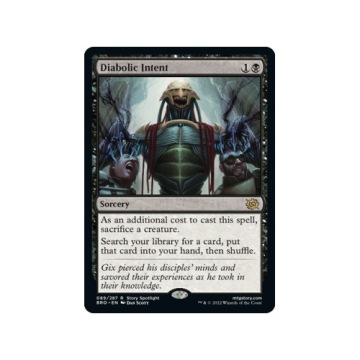 MTG Diabolic Intent (R)