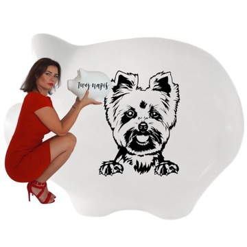 SKARBONKA Z IMIENIEM TWOIM NAPISEM PERSONALIZOWANA