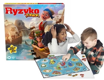 GRA RYZYKO JUNIOR MOJA PIERWSZA GRA E6936 HASBRO