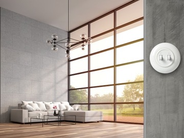 LOFT RETRO ВИНТАЖНЫЙ ПЕРЕКЛЮЧАТЕЛЬ, УПРАВЛЯЮЩИЙ ЖАЛЮЗИ JLM