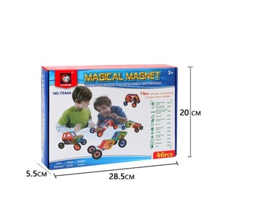 3D СТРОИТЕЛЬСТВО МАГНИТНЫХ БЛОКОВ Волшебный Магнит