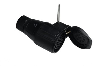 УДЛИНИТЕЛЬ 13-КОНТАКТНЫЙ СПИРАЛЬНЫЙ КАБЕЛЬ 50 см РАБОЧАЯ ДЛИНА 1,8-2 м