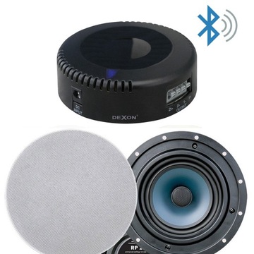 DEXON GŁOŚNIKI Z BLUETOOTH DO KUCHNI ŁAZIENKI