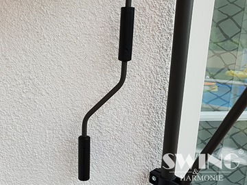 ЗАЖИМНАЯ ТАРИЗА ДЛЯ БАЛКОНА ТЕРРАСЫ LED 200см