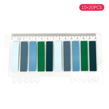 10*20PCS Transparent Index Notes Paper Office