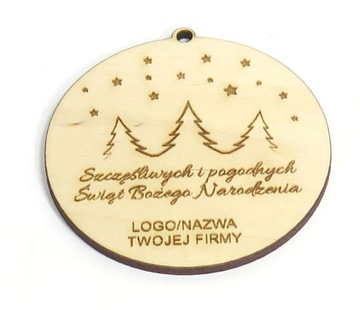 EKO BOMBKA KARTKA FIRMOWA LOGO NAZWA ŚWIĘTA MC11