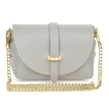 ИТАЛЬЯНСКАЯ КОЖАНАЯ сумка EVENING на цепочке