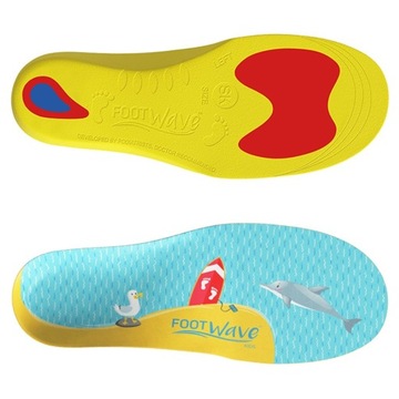 Супинирующие ортопедические стельки FootWave Kids Pro