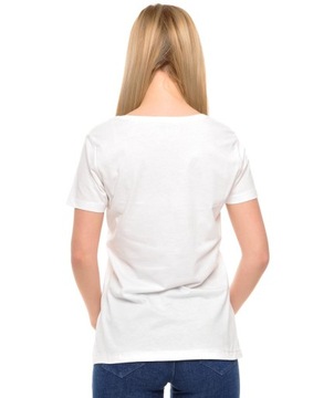 ESPRIT t-shirt damski white SHORTSLEEVE _ M 38