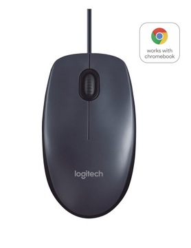 Mysz optyczna przewodowa Logitech B100 USB