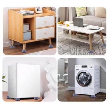 АНТИВИБРАЦИОННЫЕ ПОДУШКИ ДЛЯ СТИРАЛЬНОЙ И ПОСУДОМОЕЧНОЙ МАШИНЫ, 4 ШТ.