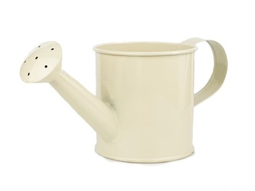 KONEWKA DONICZKA OSŁONKA w kształcie KONEWKI kremowa 8 cm przecena