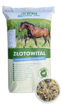 ZŁOTOWITAL HEST MUSLI корм для лошадей и пони 20 кг