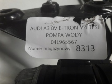 AUDI OE 04L965567 PŘÍDAVNÁ ČERPADLO VODY