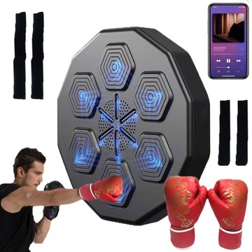 BOXING MASZYNA BOKSERSKA MUZYCZNA BLUETOOTH TRENINGOWY BOKS RHYTHM ŚCIANIE