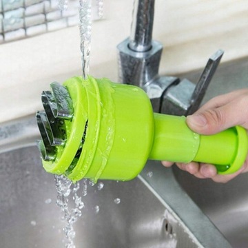 Пресс для чеснока, ручной нож, блюдо с имбирем, луком